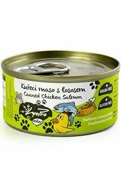 Cenově Výhodný Lyopro Cat konz. Kuřecí maso s lososem 85g