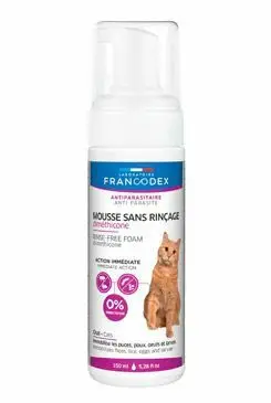 Francodex Bezoplachová antipar. pěna pro kočky 150ml Speciální Cena
