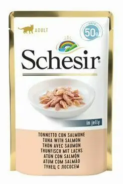 Schesir Cat kapsa Adult tuňák/losos 50g Kup Teď