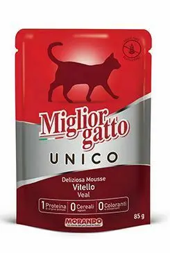 Morando Miglior Gatto Unico kapsa pro kočky telecí 85g Nakupujte Hned