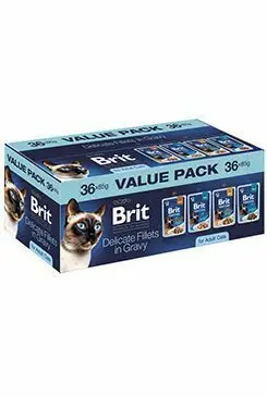 Bezpečná Platba Brit Premium Cat by Nature Value Pack 36ks
