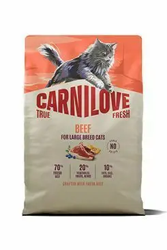 Značkový Carnilove Cat True Fresh Dry Beef Adult LB 6kg