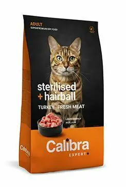 Akční Nabídka Calibra Cat EXPERT+ Adult Sterilised & Hairball 6kg