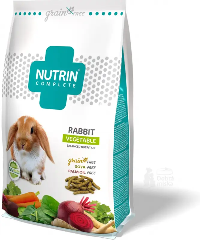Nutrin Complete Grain Free Králík Vegetable 1500g Nízká Cena