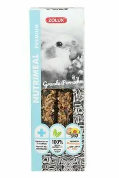 Pochoutka NUTRIMEAL STICK papoušek slunečn.110g Zolux Rychlé Dodání