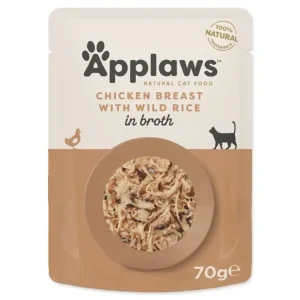 Akce Applaws kapsička Cat 70g kuřecí prsa a divoká rýže