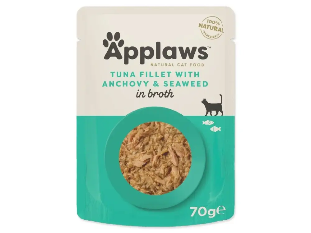 Applaws kapsička Cat 70g tuňák a celé ančovičky Výhodná Nabídka