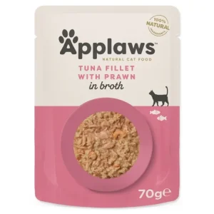 Cenová Bomba Applaws kapsička Cat 70g tuňák a tygří krevety