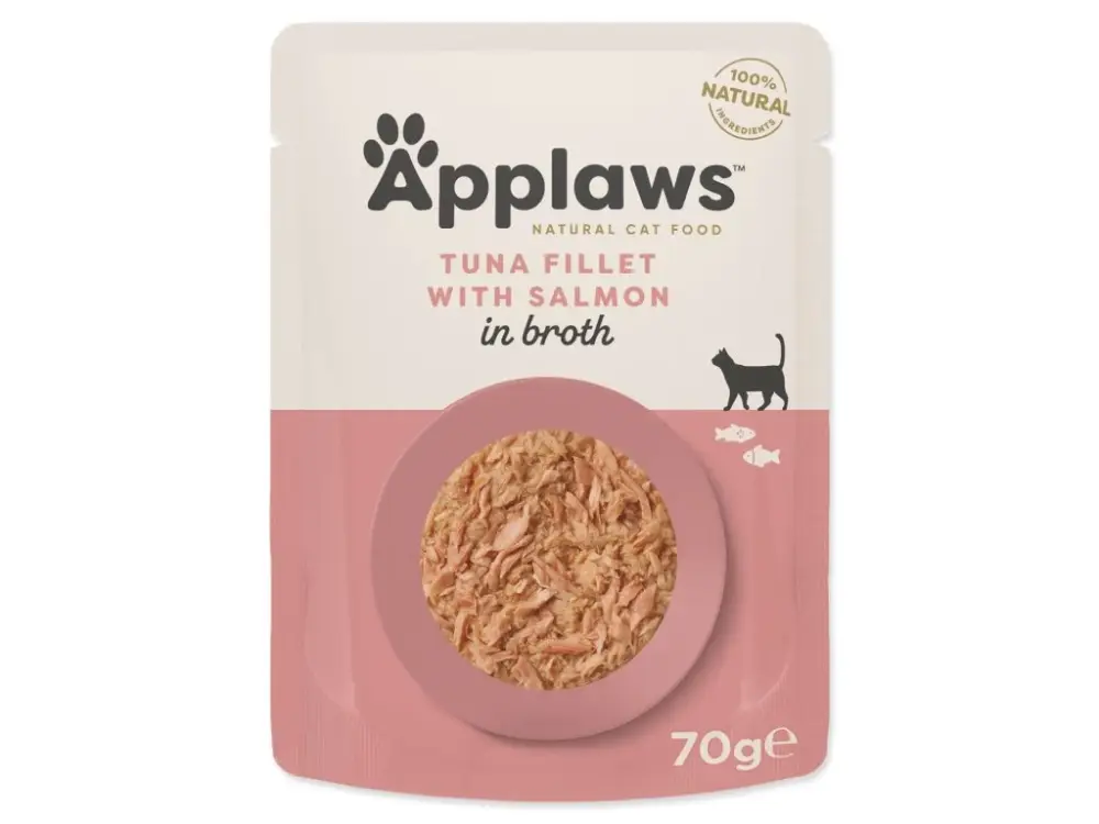 Applaws kapsička Cat JELLY 70g tuňák a LOSOS v aspiku Koupit Online