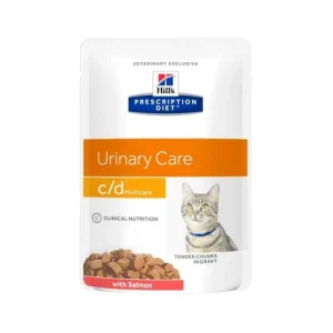 Tovární Cena Hills Feline C/D kapsa salmon 85g