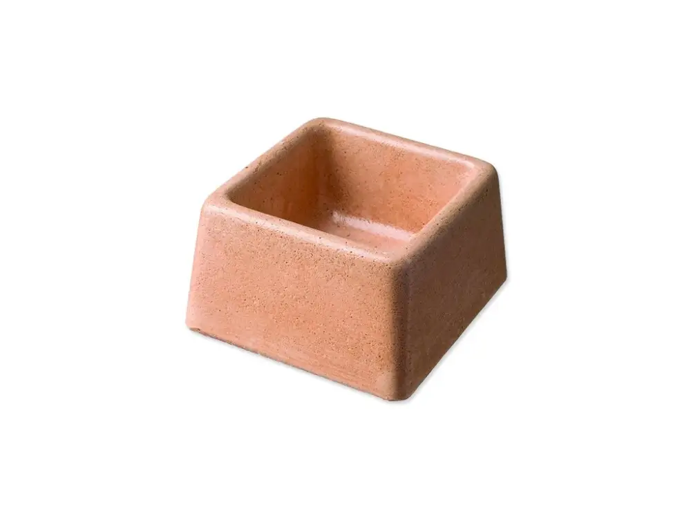 Novinka Miska BE-MI betonová čtvercová 8 cm