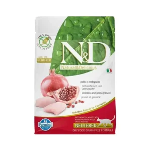 N&D Grain Free Cat Neutered Chicken & Pomegr. Tovární Cena