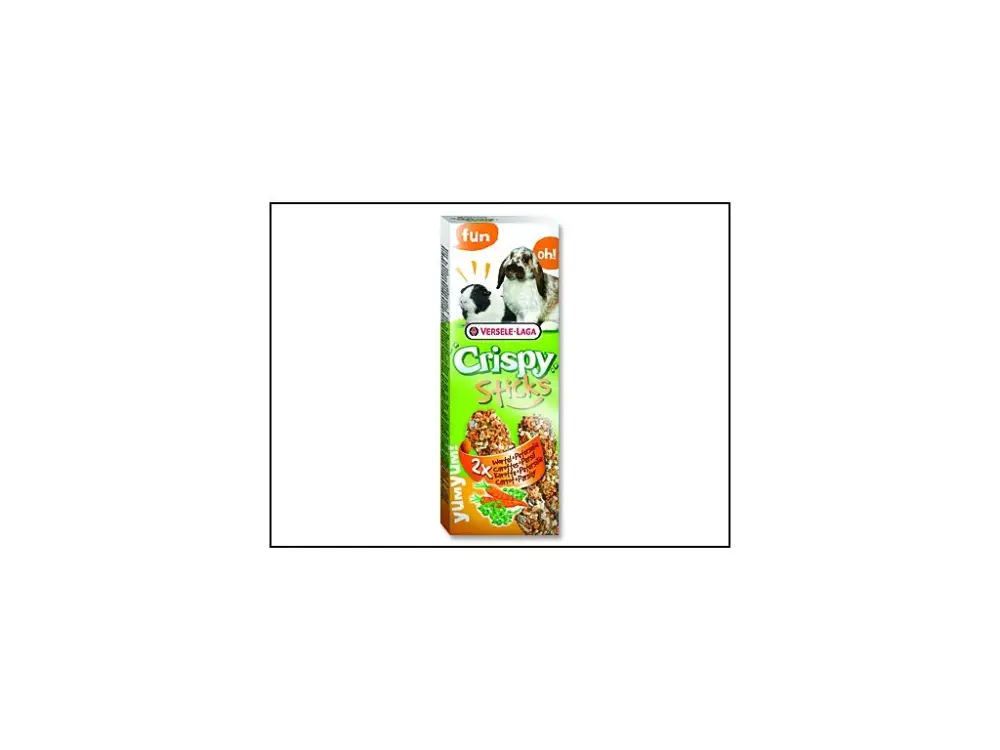 Tyčinky VERSELE-LAGA Crispy s mrkví a petrželkou pro králíky a morčata 110g Ověřený