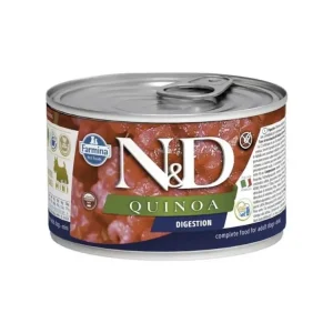 N&D Quinoa Digestion Lamb & Fennel Mini 140 g Nová Kolekce