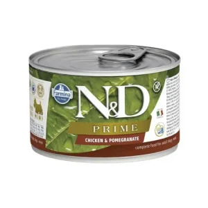 N&D Prime Adult Chicken & Pomegranate Mini 140 g Pouze Dnes