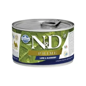 N&D Prime Adult Lamb & Blueberry Mini 140 g Novinka