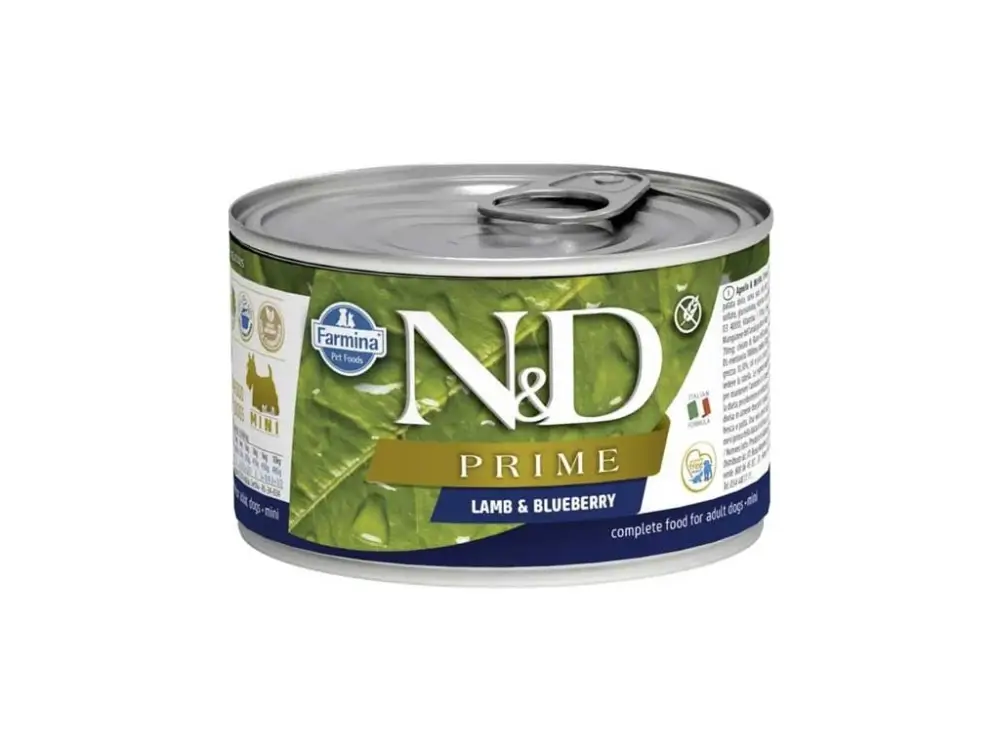 N&D Prime Adult Lamb & Blueberry Mini 140 g Novinka