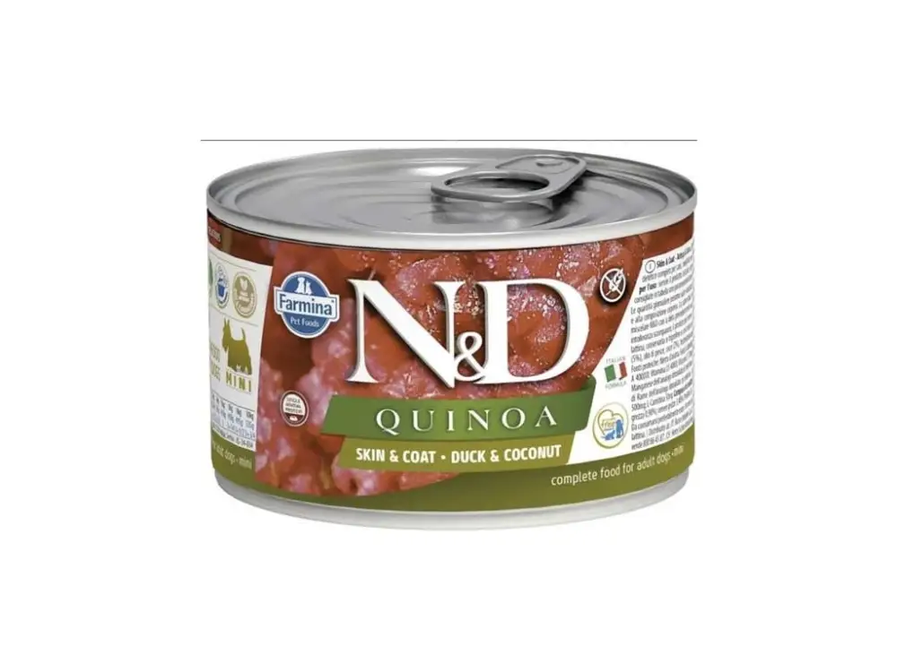 Bezpečná Platba N&D Quinoa Duck & Coconut Mini 140 g
