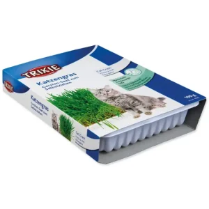 Tráva pro kočky TRIXIE v misce 100g Pouze Dnes