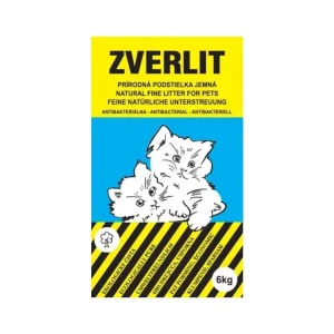 Ověřený Kočkolit Zverlit Cat jemný modrý 6 kg